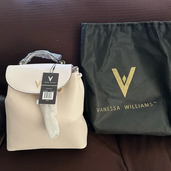 NWT Vanessa Williams Cream & Mint Backpack Vanessa Williams | Bags | Vanessa Williams Backpack | Poshmark main image 2